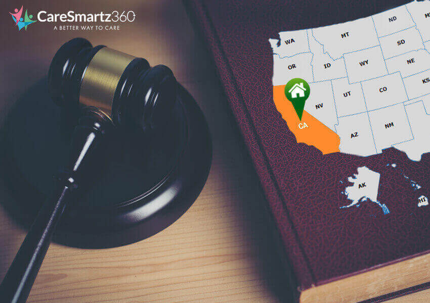 home care laws in california