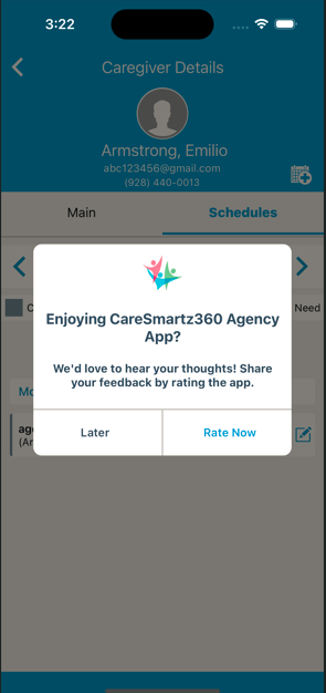 CareSmartz360 Agency App Update