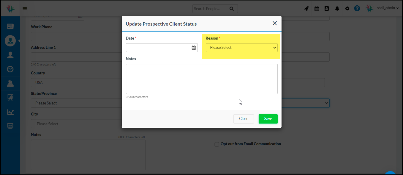 CareSmartz360 Prospective Client Status Update