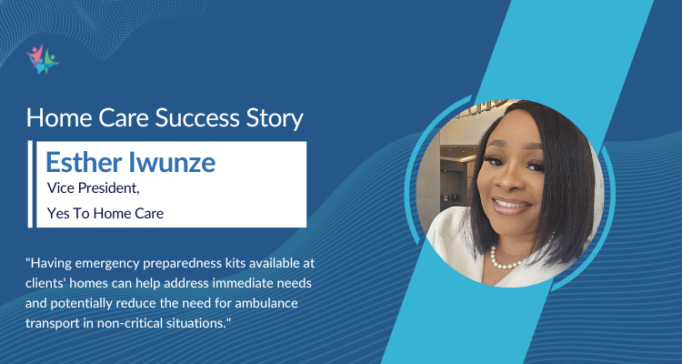 Homecare success story with Esther iwunze