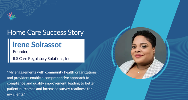 Homecare success story with Irene Soirassot-Joseph